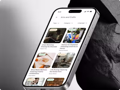 Stud Learning Platform Design