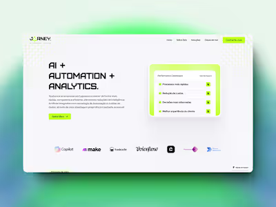 JarneyAI: Design + Framer Development