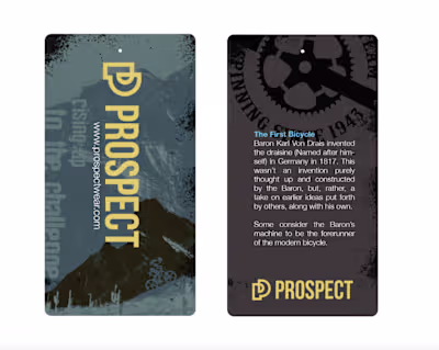 Prospect Wear Logotype and Tag