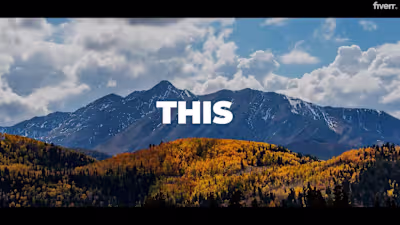 Promotional video for Banff Event by Pat Cooligan