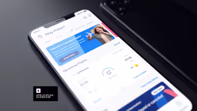 Personal Flight Assistant - App Showcase Concept