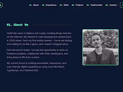 Just finished adding my external portfolio to Contra. What d...