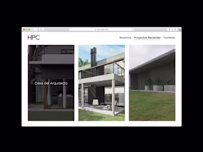 HPC Casas | Brand Identity & Web Design