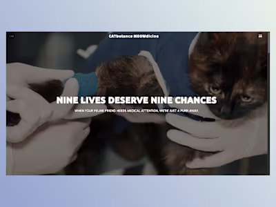 CATbulance MEOWdicine