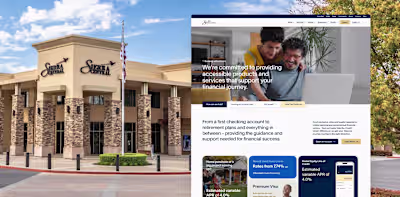 Sierra Central Credit Union | Website Content, Design & Dev