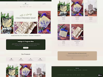 Oat & Cherry Shopify Store Development