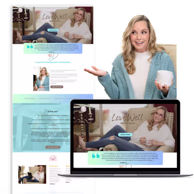 Some sample website images for our coaches and experts.