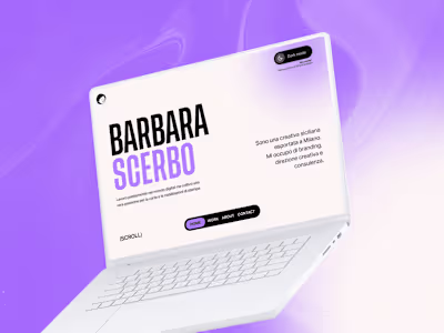 Barbara Scerbo Portfolio - UX/UI, Development