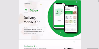 Moya Delivery Mobile App
