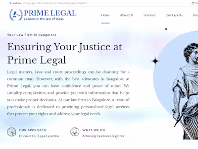Prime Legal: Best Law Firm in Bangalore with Top Lawyers