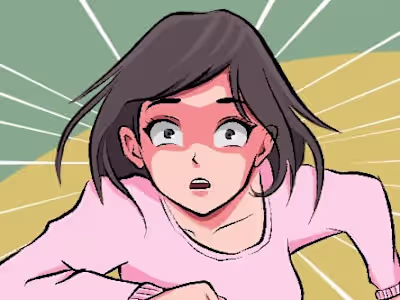 Nightmare - Short comic illustration