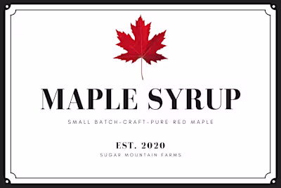 Sugar Mountain Farms | Product Label Design