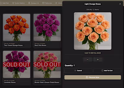 Friday Flowers Application