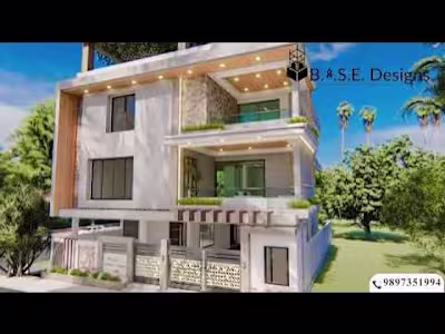 B.A.S.E. Designs | Project-3D Elevation | Location- Raipur |  #…