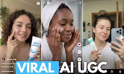 create viral ugc video for