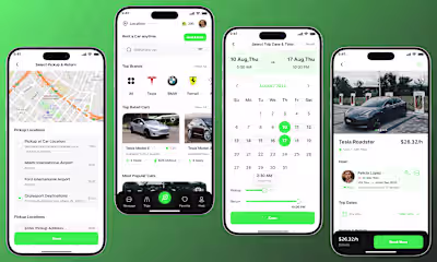 DriveNow Car Rental App 