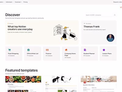Notion Marketplace Operations / Growth