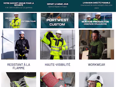 Portwest Platform Revamp