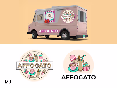 Affogato Logo Design 