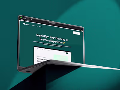 Brand Identity Design for MannieDev Ltd