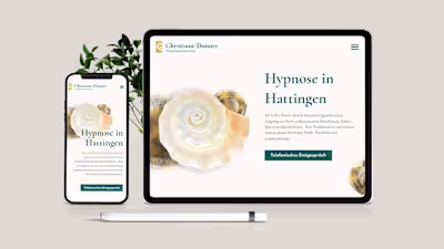 Sophisticated webdesign to attract high paying clients