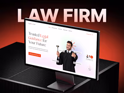 Law Firm Website Design - UI & UX