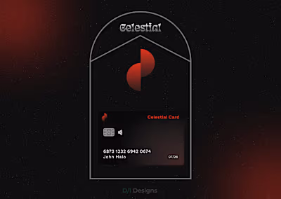 Celestial Credit Cards (Concept)