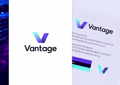 Vantage App - End to end UI/UX Design and Branding