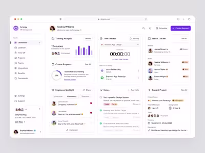 HR Management Dashboard 