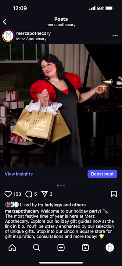 Social Content + Copywriting - Holiday 2025 Campaign