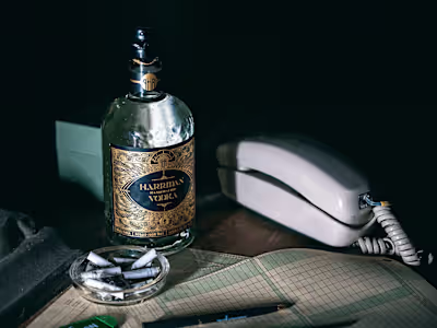 Harridan Vodka "Paranormal Reserve" Creative Campaign