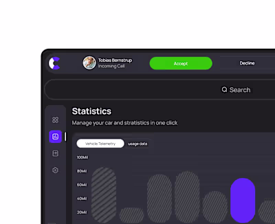 Automotive Dash Interface Design