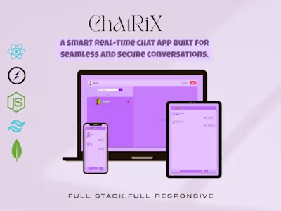 Chatrix - Real-Time Chat Application
