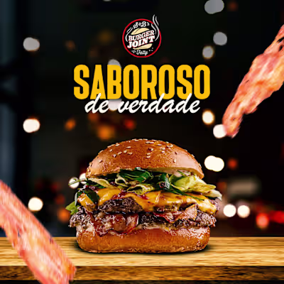 Social Media Post - Hamburger 