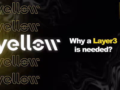 Why Layer-3 is Required: Yellow Network