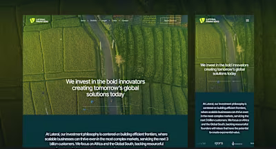 Lateral Frontiers Website Redesign