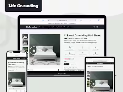 Life Grounding | Replo Landing Page Development