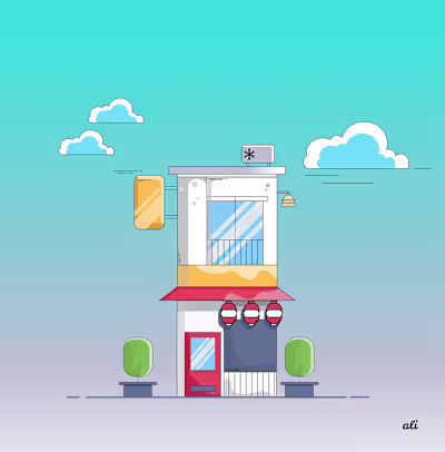 Harmony of Colors: Flat Home Vector Art on Behance
