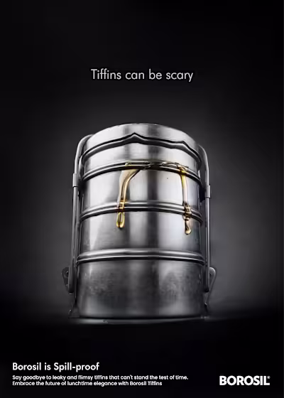 Borosil: The "Spill-Proof" Ad Campaign