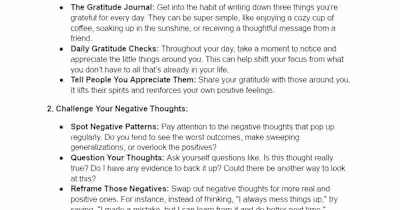 Changing Your Perspective: Tips for Building a Positive Mindset