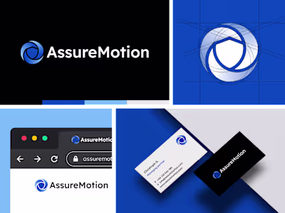 Brand identity for a cybersecurity company 