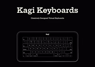 Kagi Virtual Keyboards Design and Animation