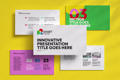 Smart Media - Presentation Deck Template