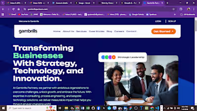 Gambrills Partners LLC Consultancy Website (US)