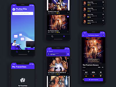 Flutter Flix - App building in FlutterFlow