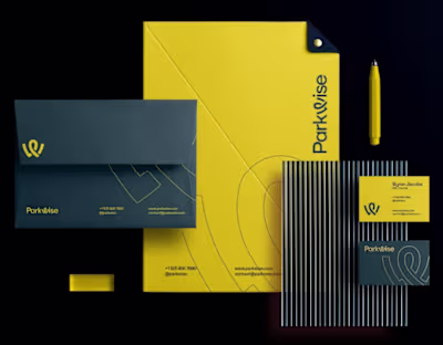 ParkWise Logo design & Brand Identity