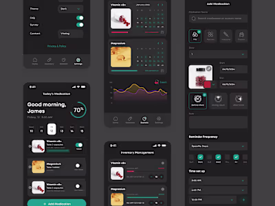 Medicine Reminder and Tracking App