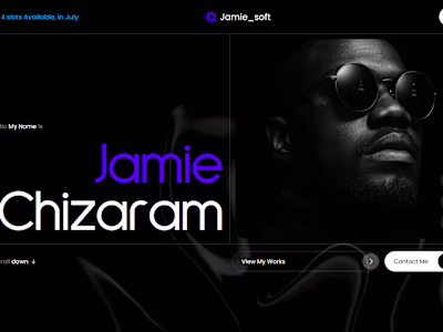 Jamie soft - Personal Portfolio