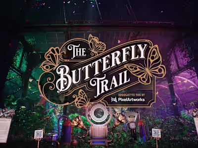 The Butterfly Trail | World-First WebAR Experience