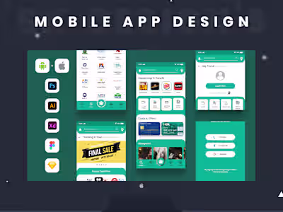 HBL Bank Discounts & Offers App Design